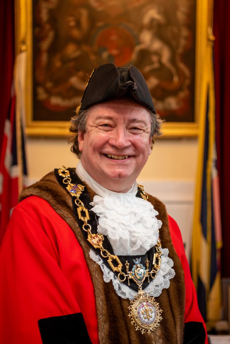 John Harper as Mayor