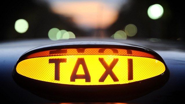 Taxi-sign