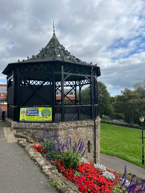 Castle-Bandstand-with-hoarding