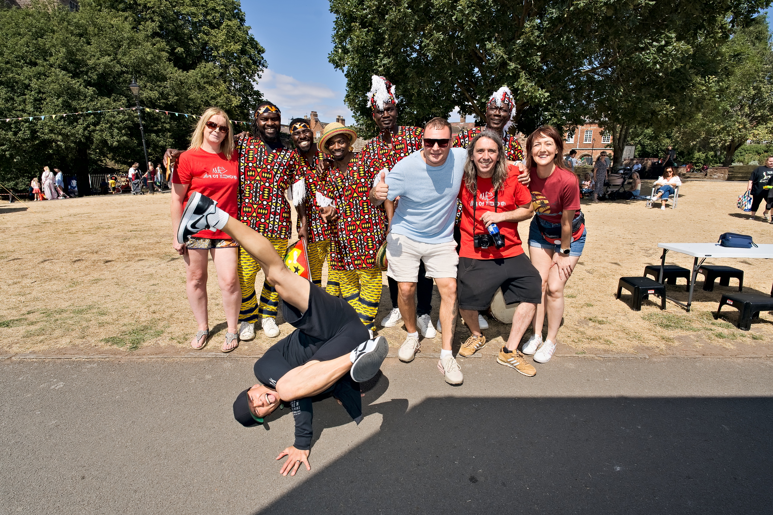 The recent Art of Tamworth Festival held in the Castle Grounds, Image courtesy of Genius Photography