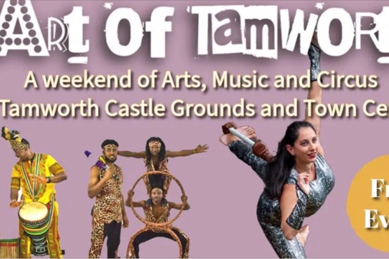 Art work picture with some people doing creative art.