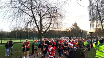 Christmas fun run